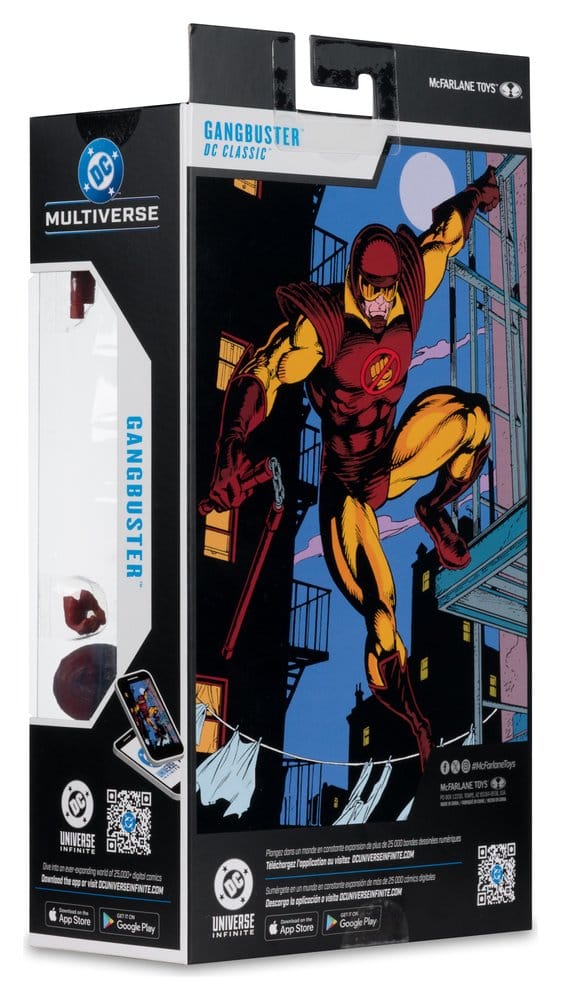 DC Multiverse Gangbuster (DC Classic) Red Platinum Edition - Action Figure 18 cm McFarlane Toys