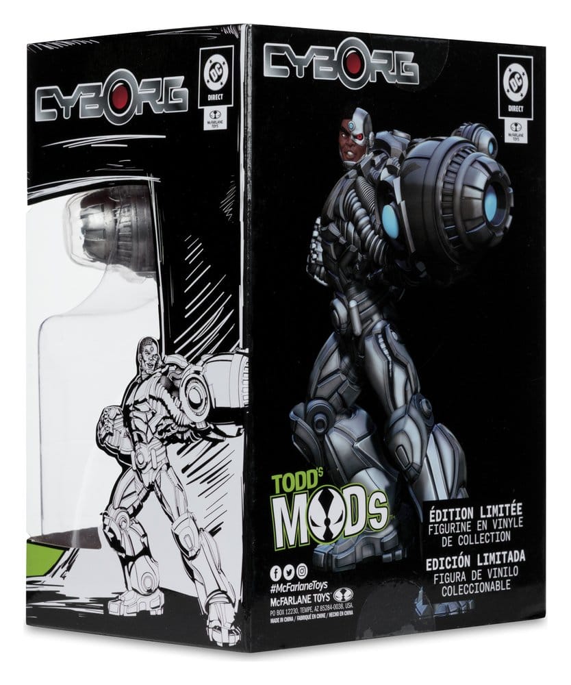 DC Direct Collector Vinyl Statua Cyborg 12 cm - McFarlane Toys