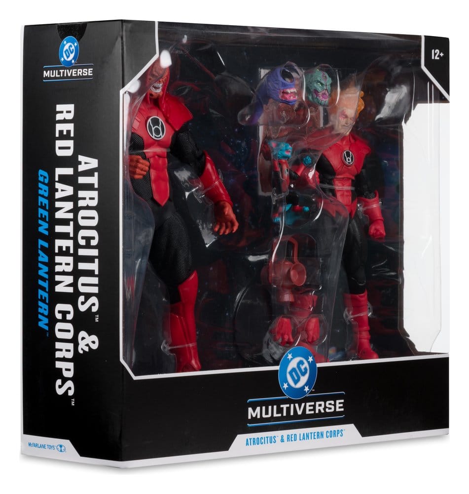 DC Multiverse Action Figure 2 Pack Atrocitus e Red Lantern Corps (Green Lantern) 18 cm McFarlane Toys