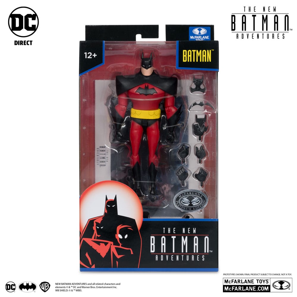 The New Batman Adventures DC Multiverse Action Figure Batman (Silver) Platinum Edition 18 cm McFarlane Toys