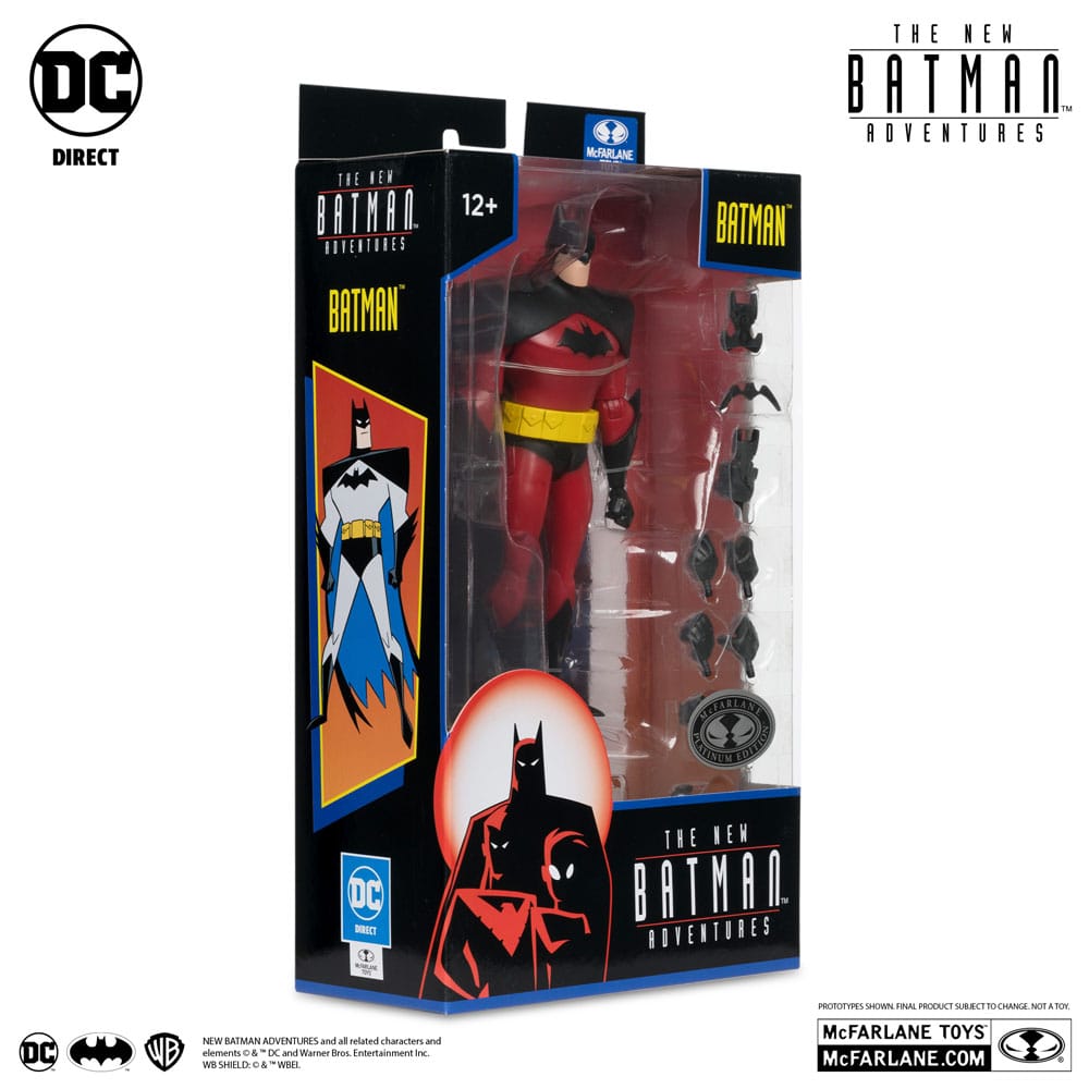 The New Batman Adventures DC Multiverse Action Figure Batman (Silver) Platinum Edition 18 cm McFarlane Toys