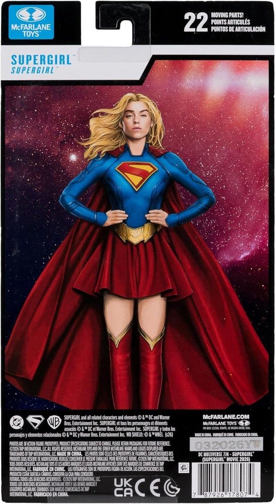 DC Multiverse Action Figure Supergirl (Hero Costume) – Supergirl Movie 2026, McFarlane Toys, 18 cm