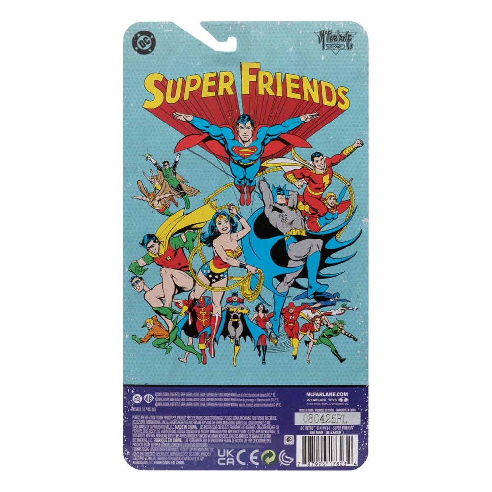 DC Retro Super Friends Action Figure Bizarro Batman 15 cm McFarlane Toys