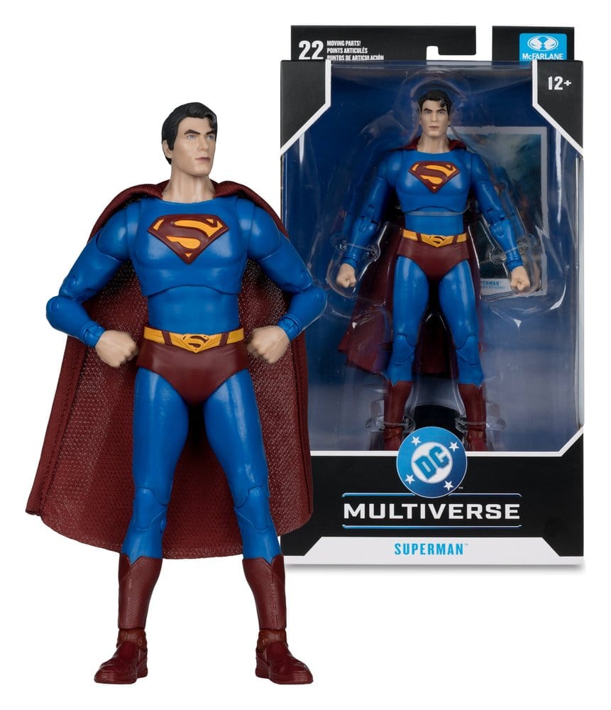 Action Figure Superman di Superman Returns, edizione cinematografica DC, McFarlane Toys, 19 cm