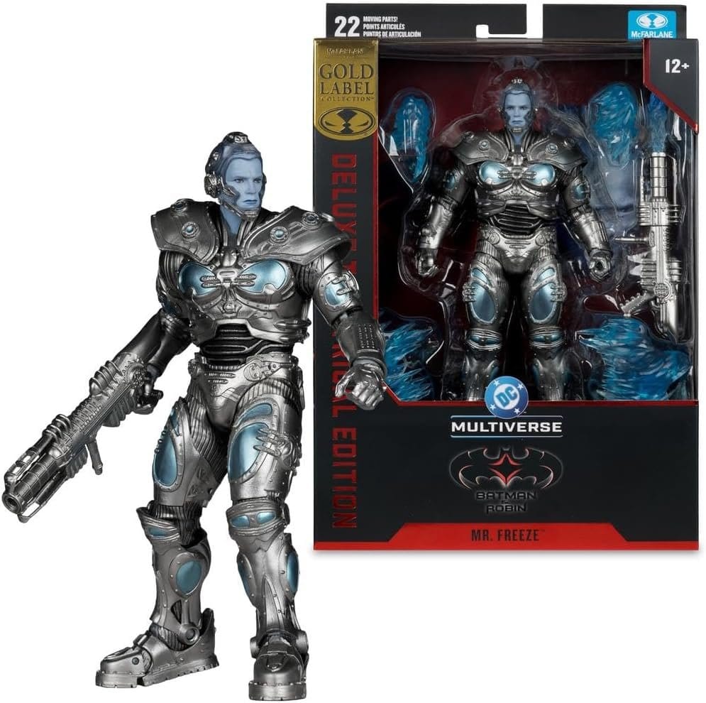 Batman & Robin DC Multiverse Action Figure Mr. Freeze (Gold Label) 18 cm McFarlane Toys