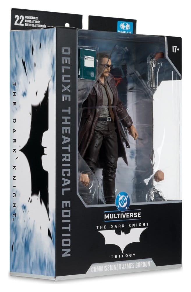 Action Figure DC Multiverse Commissioner James Gordon (The Dark Knight Trilogy) Deluxe Theatrical Edition 18 cm McFarlane Toys