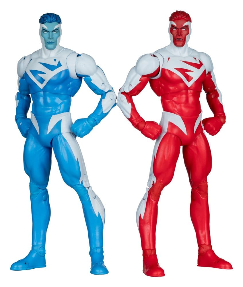 Action Figure Superman Rosso e Superman Blu 2-Pack DC Multiverse McFarlane Toys 18 cm