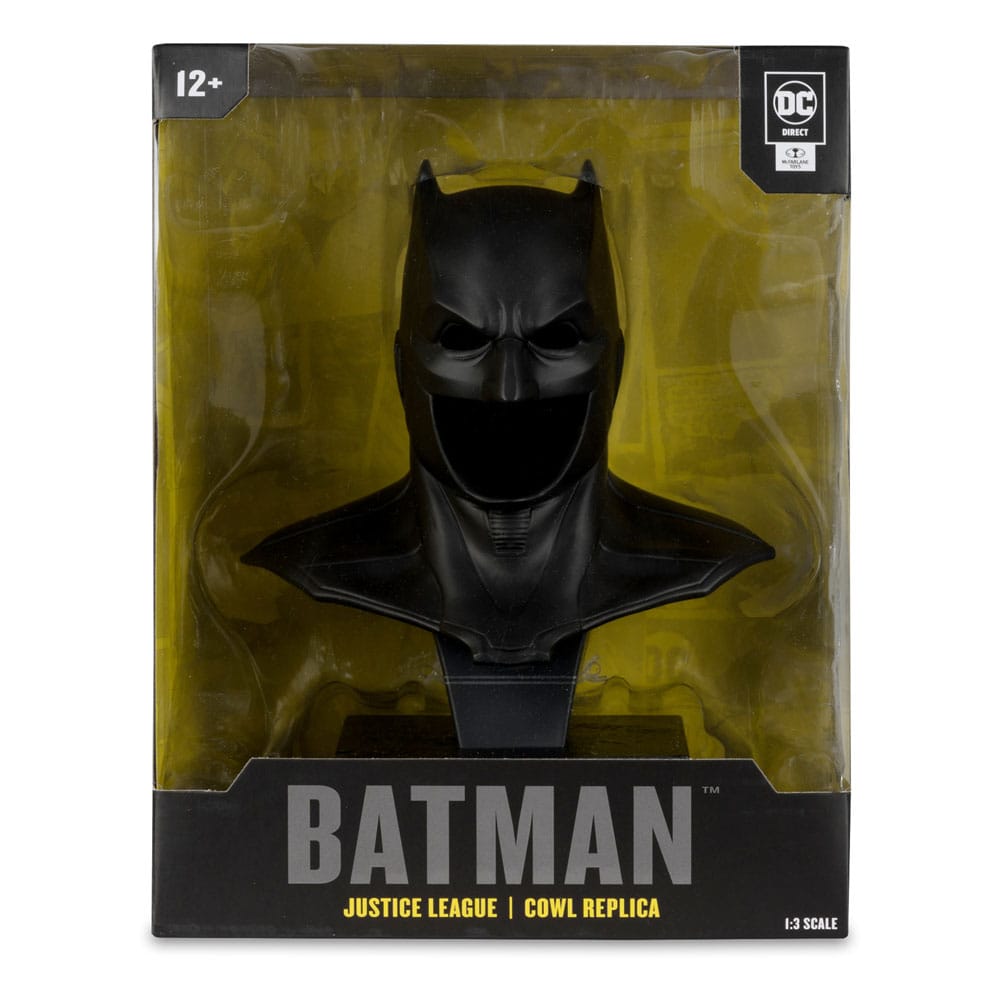 Batman DC Direct Mini Replica 1/3 Batman Cowl (Justice League Tactical Suit) 19 cm - McFarlane Toys