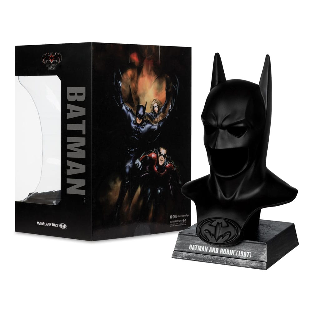 Batman DC Direct Mini Replica 1/3 Batman Cowl (Batman & Robin) 19 cm - McFarlane Toys