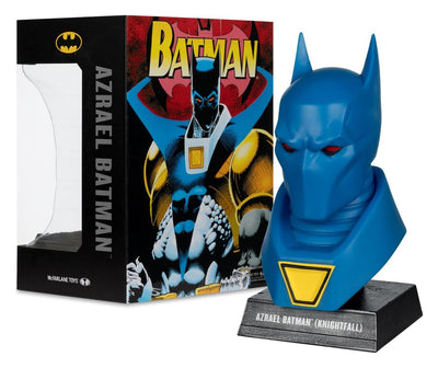 Batman DC Direct Mini-Replica 1/3 Azrael Batman Maschera (Batman: Knightfall) Gold Label Collection 18 cm