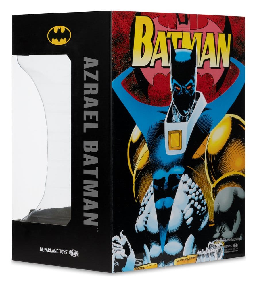 Batman DC Direct Mini-Replica 1/3 Azrael Batman Maschera (Batman: Knightfall) Gold Label Collection 18 cm