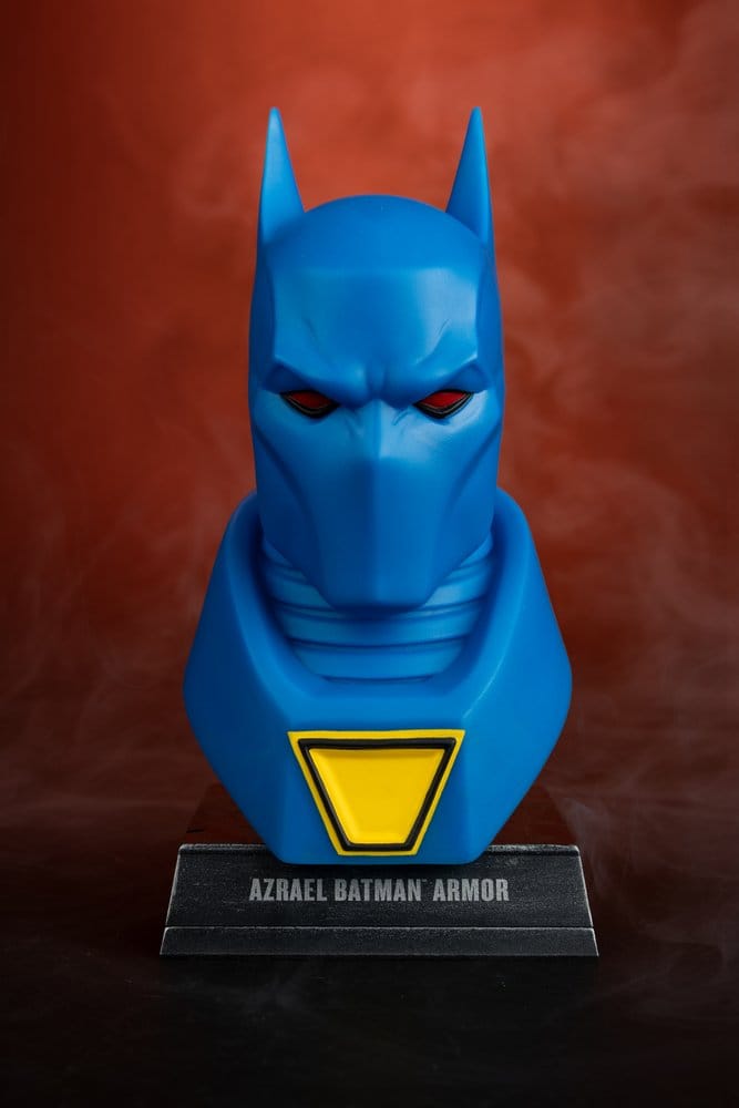 Batman DC Direct Mini-Replica 1/3 Azrael Batman Maschera (Batman: Knightfall) Gold Label Collection 18 cm