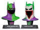 Batman DC Direct Mini Replica 1/3 - Set da 2 Cappucci Hush e Knightfall (Jokerized) (Gold Label) 18 cm