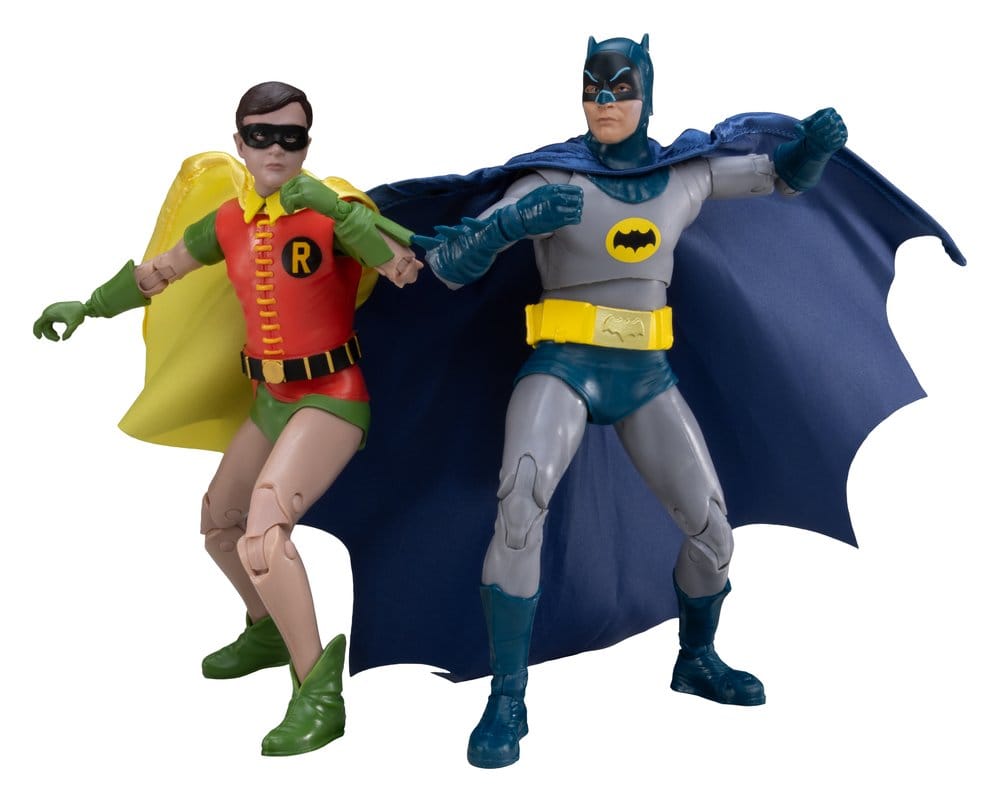 Batman Classic TV Series DC Multiverse McFarlane Collector Edition Action Figure 2-Pack Batman e Robin 18 cm