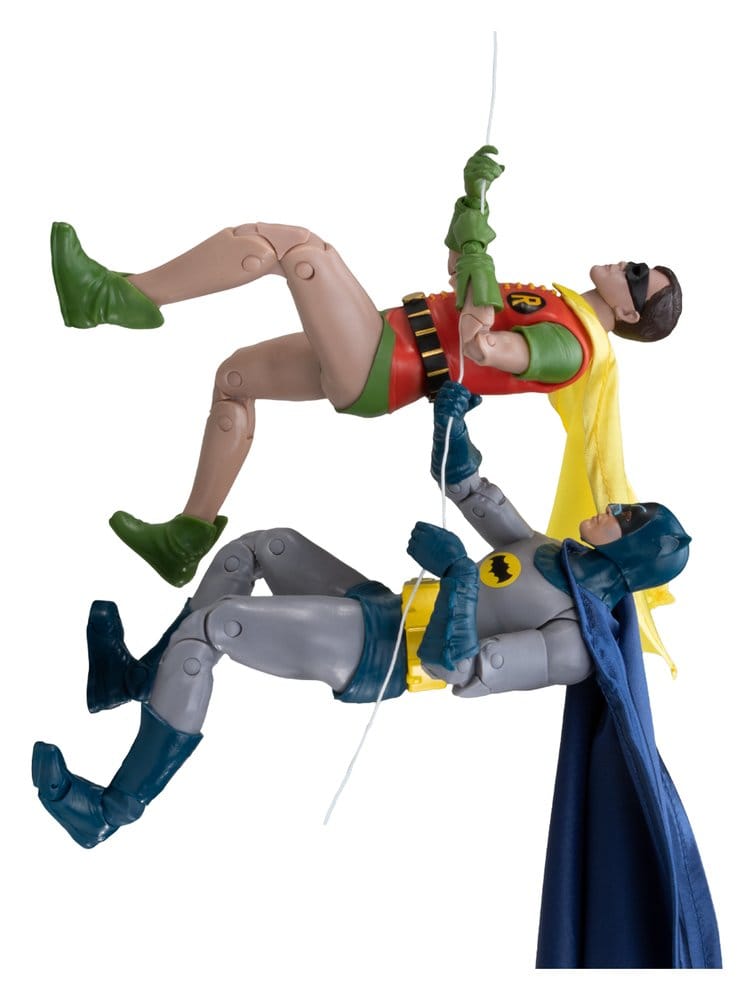 Batman Classic TV Series DC Multiverse McFarlane Collector Edition Action Figure 2-Pack Batman e Robin 18 cm