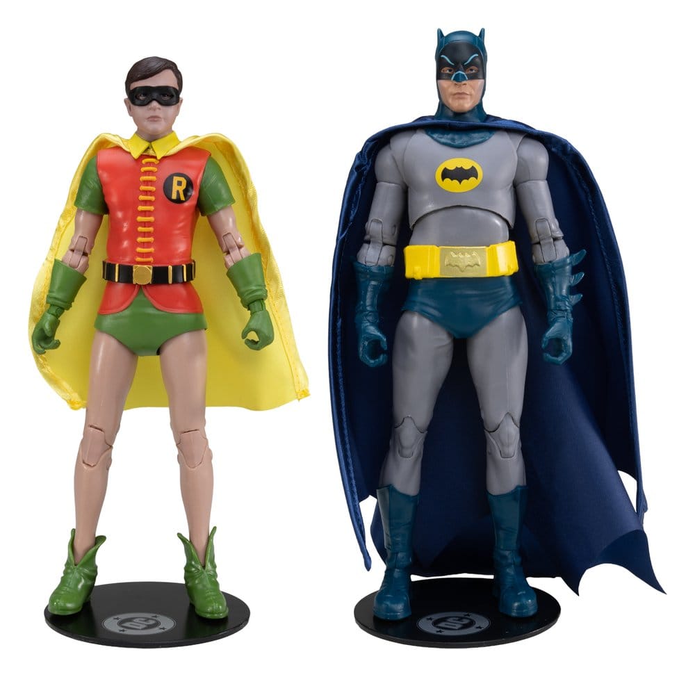 Batman Classic TV Series DC Multiverse McFarlane Collector Edition Action Figure 2-Pack Batman e Robin 18 cm