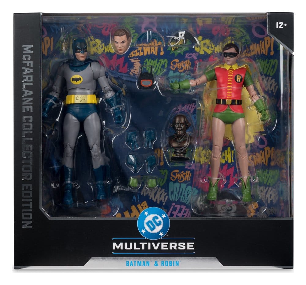Batman Classic TV Series DC Multiverse McFarlane Collector Edition Action Figure 2-Pack Batman e Robin 18 cm