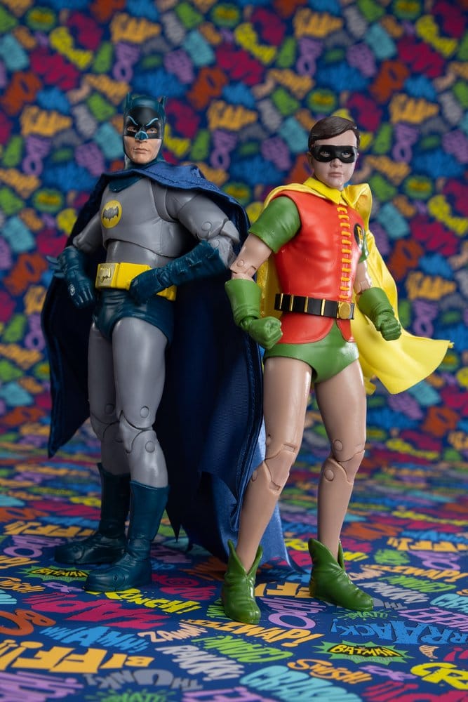 Batman Classic TV Series DC Multiverse McFarlane Collector Edition Action Figure 2-Pack Batman e Robin 18 cm