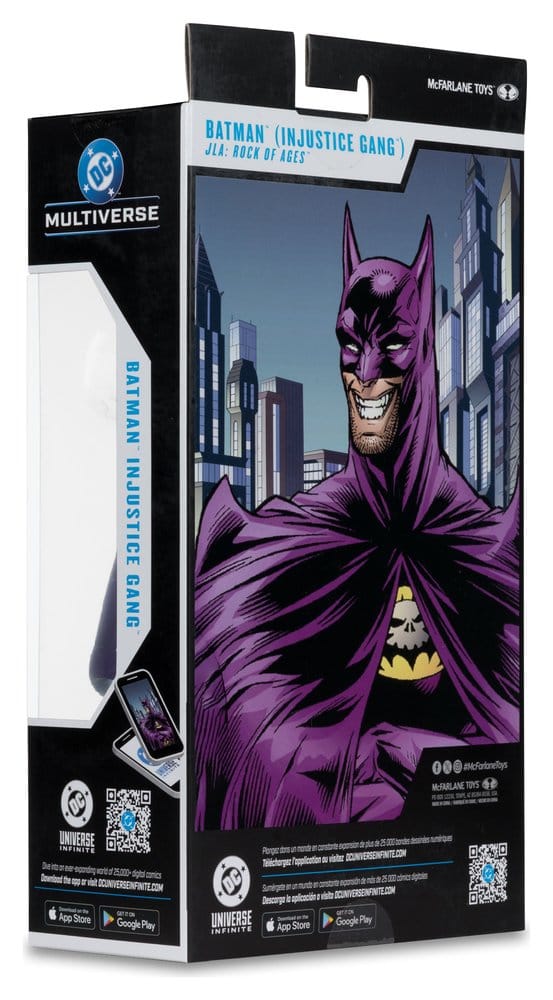 DC Multiverse Action Figure Batman (Injustice Gang) (JLA: Rock of Ages) (Red Platinum Edition) 18 cm