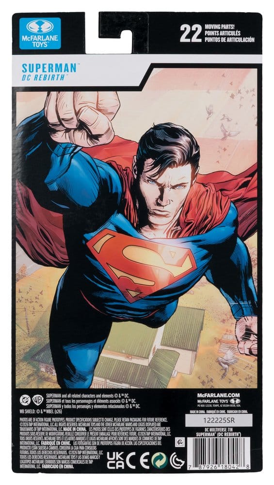 DC Multiverse Superman (Rebirth) Action Figure 18 cm - McFarlane Toys