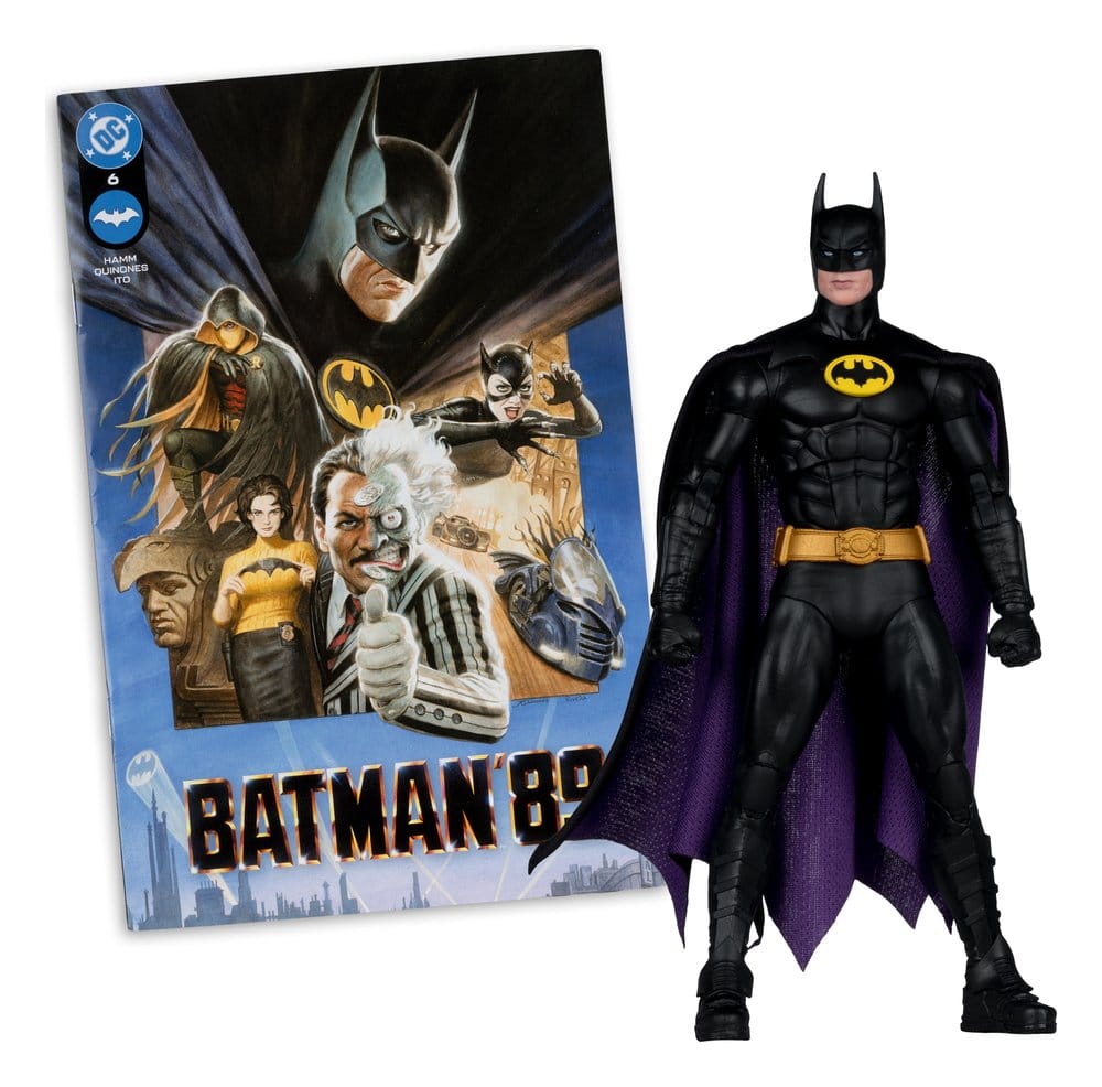 Action Figure Batman (Batman '89) 18 cm – DC Direct Page Punchers – McFarlane Toys