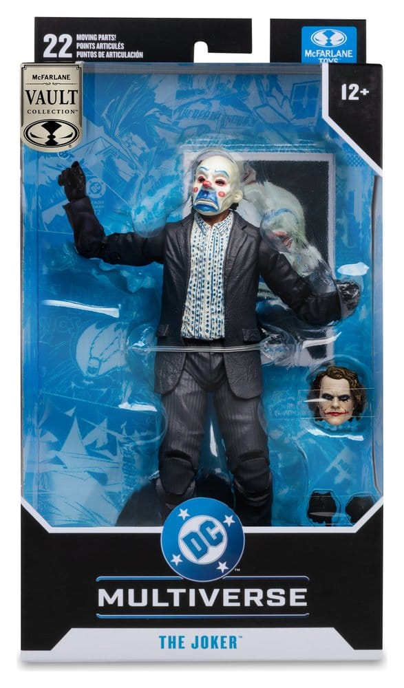 Action Figure McFarlane Vault Collection DC Multiverse The Joker (Bank Robber) The Dark Knight 18 cm
