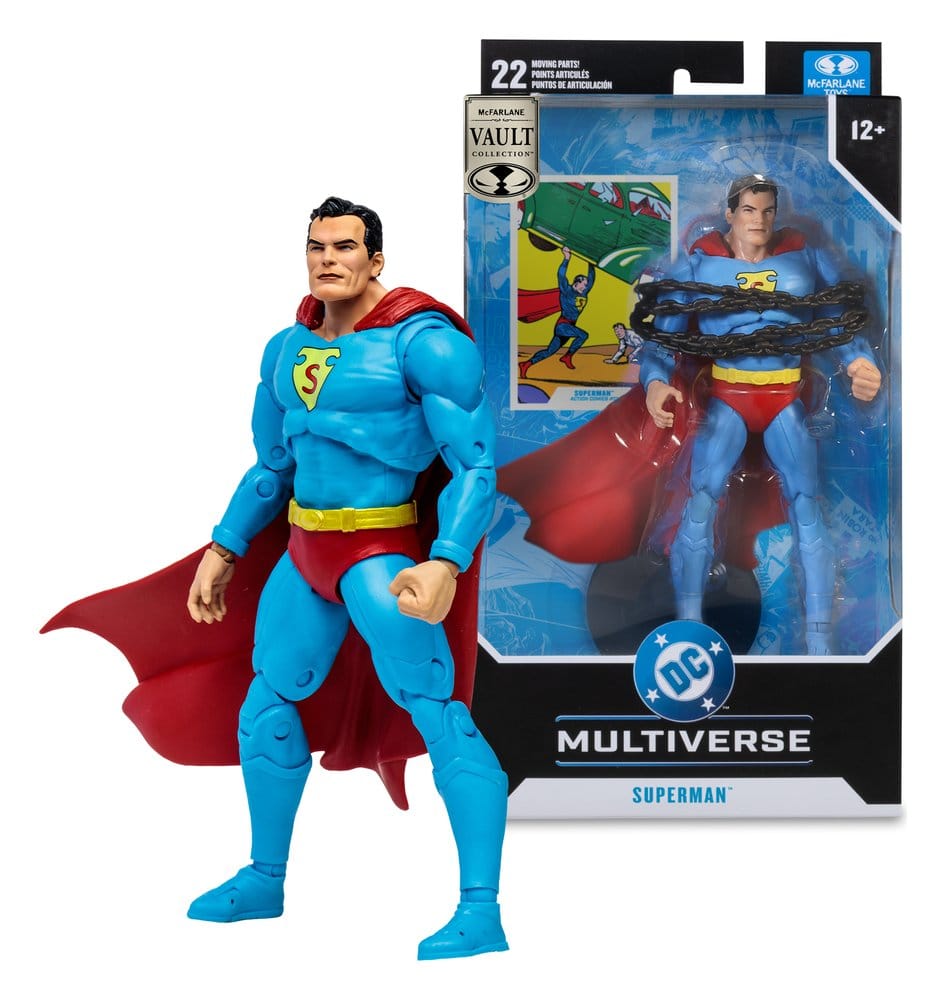 Action Figure Superman DC Multiverse McFarlane Vault Collection (Action Comics) 18 cm