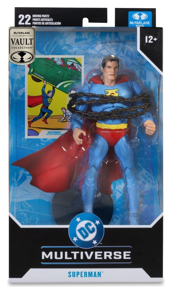 Action Figure Superman DC Multiverse McFarlane Vault Collection (Action Comics) 18 cm