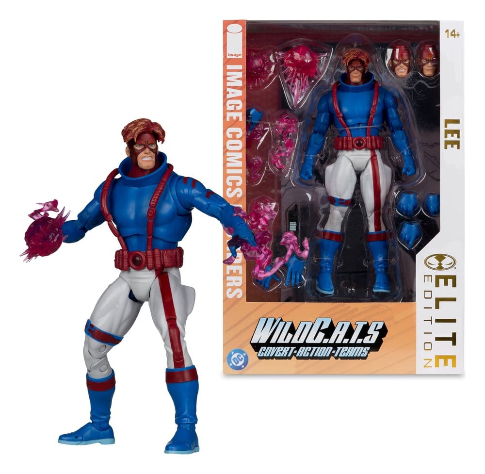 WildC.A.T.S Elite Edition Image Comics Founders Series Deluxe Action Figure Spartan 19 cm