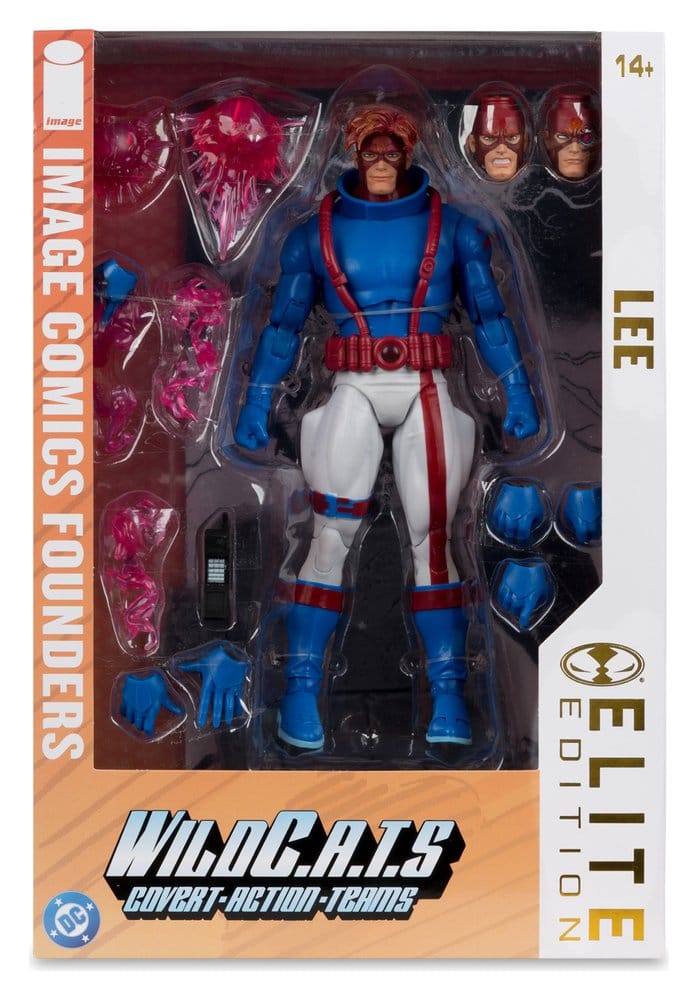 WildC.A.T.S Elite Edition Image Comics Founders Series Deluxe Action Figure Spartan 19 cm
