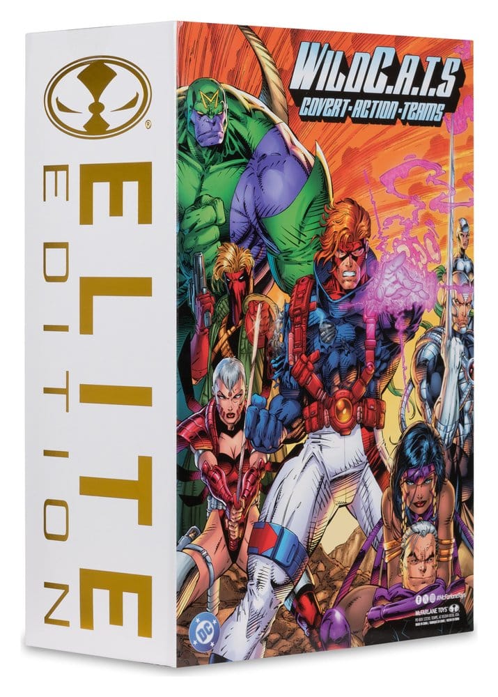 WildC.A.T.S Elite Edition Image Comics Founders Series Deluxe Action Figure Spartan 19 cm
