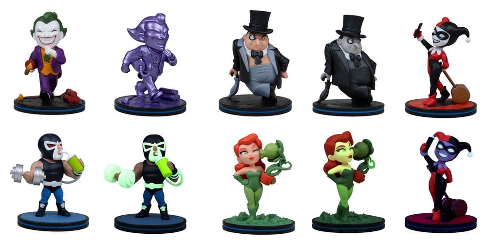 DC Comics QMx Q-Fig Mini Figure Assortimento (10) Quantum Mechanix
