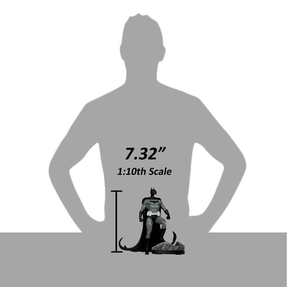 DC Direct Statua 1:10 Batman di Bjorn Barends (Black & White) 18 cm McFarlane Toys