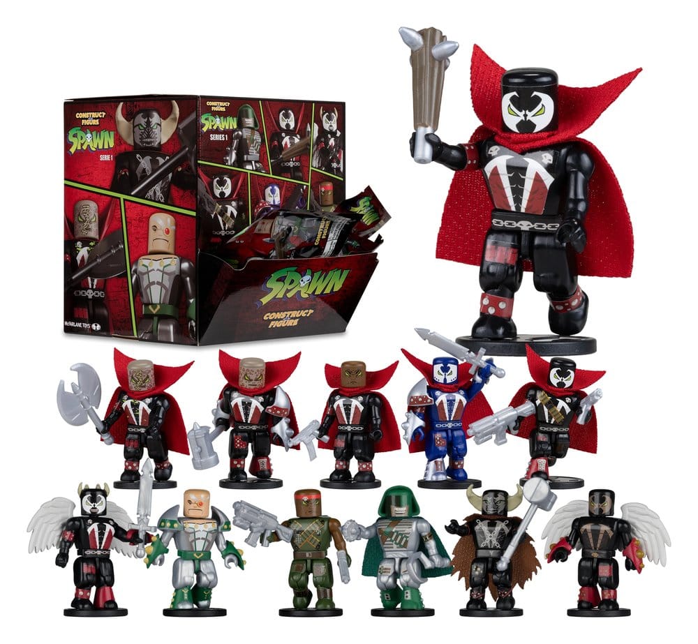 Spawn Construct-a-Figure Mini Figure in Bustina Cieca 5 cm - Display da 36 - McFarlane Toys