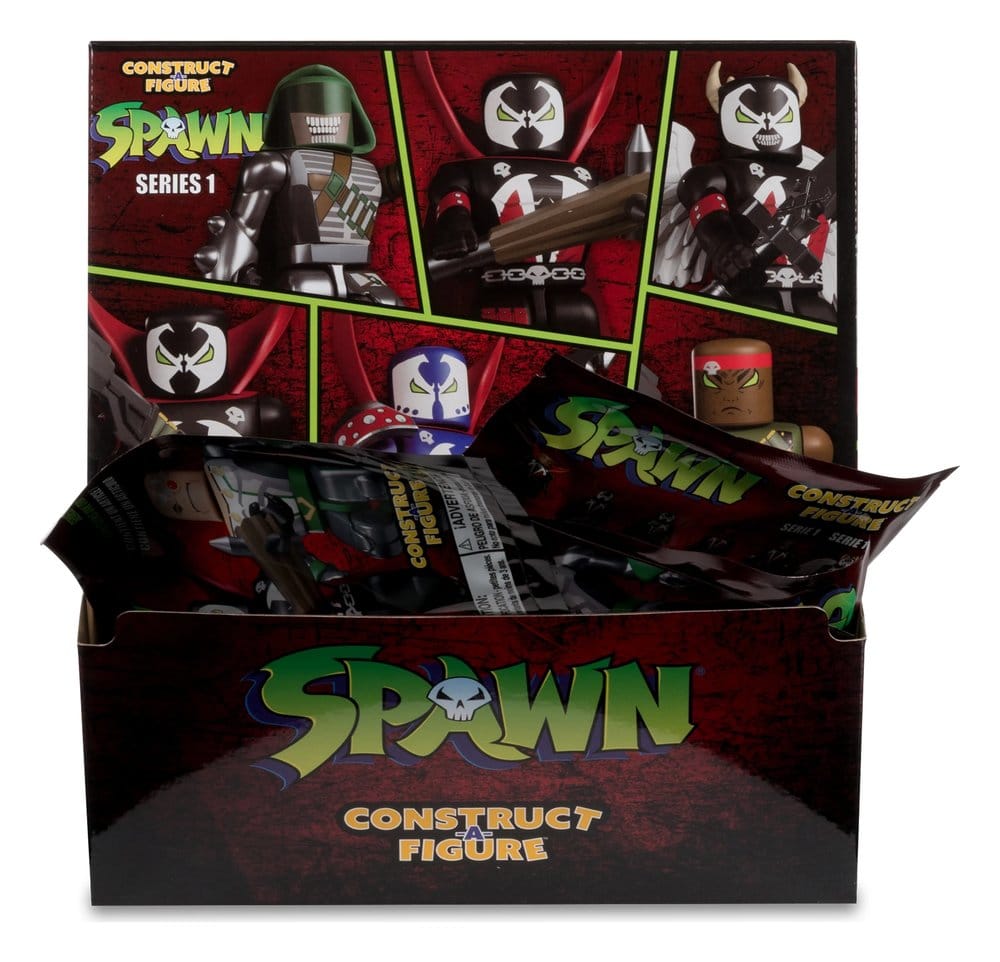 Spawn Construct-a-Figure Mini Figure in Bustina Cieca 5 cm - Display da 36 - McFarlane Toys