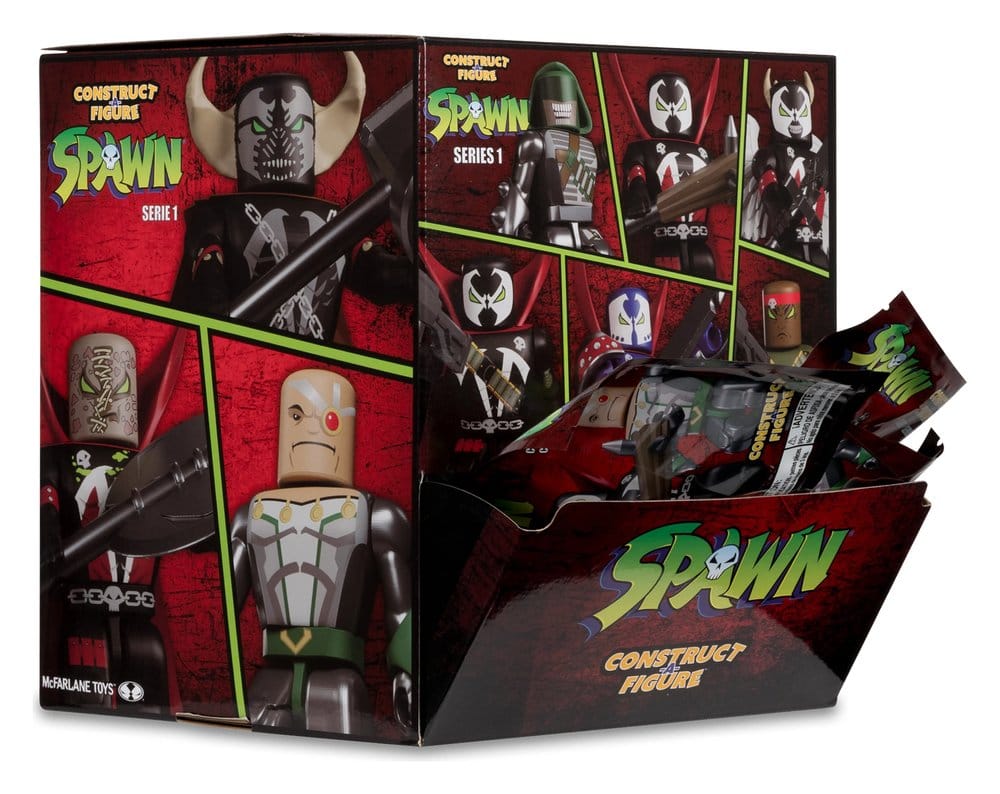 Spawn Construct-a-Figure Mini Figure in Bustina Cieca 5 cm - Display da 36 - McFarlane Toys