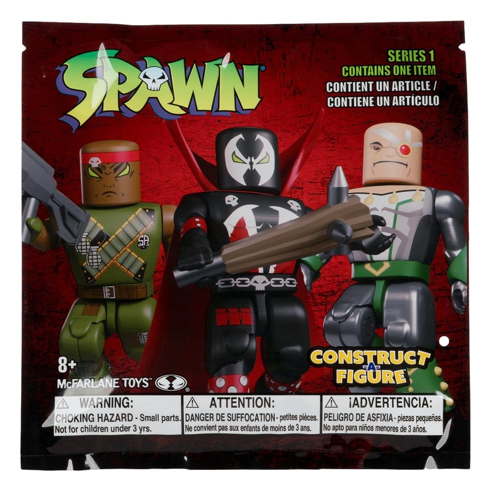 Spawn Construct-a-Figure Mini Figure in Bustina Cieca 5 cm - Display da 36 - McFarlane Toys