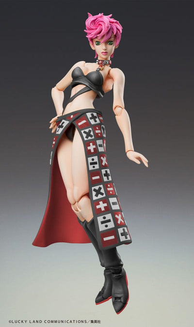 JoJo's Bizarre Adventure Part 5 Super Action Figure Chozokado Trish Una Black Ver. 15 cm