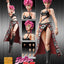 JoJo's Bizarre Adventure Part 5 Super Action Figure Chozokado Trish Una Black Ver. 15 cm