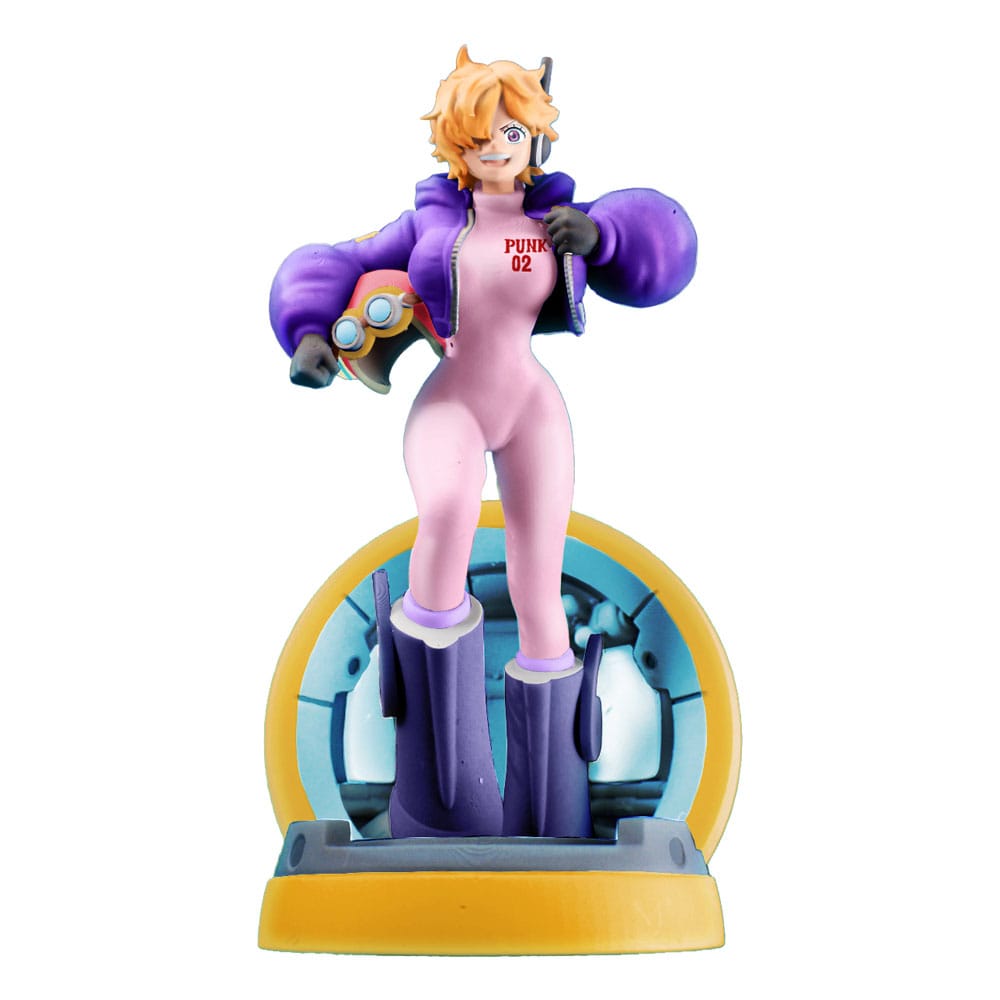 One Piece Petitrama Mini Statue Logbox Re Birth Egghead - Set da 4, 9 cm - Megahouse