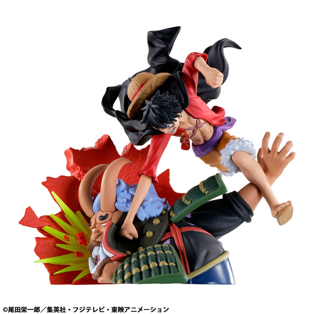One Piece Petitrama PVC Mini Statue Logbox Re Birth Wano Kuni Vol. 1 Set 9 cm - Megahouse