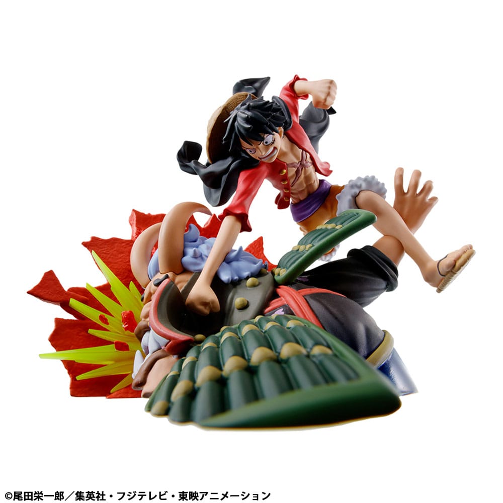 One Piece Petitrama PVC Mini Statue Logbox Re Birth Wano Kuni Vol. 1 Set 9 cm - Megahouse