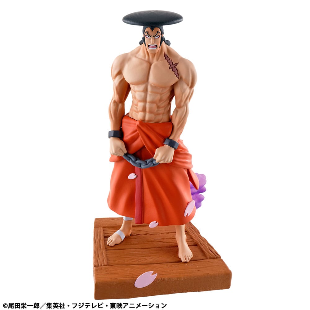 One Piece Petitrama PVC Mini Statue Logbox Re Birth Wano Kuni Vol. 1 Set 9 cm - Megahouse