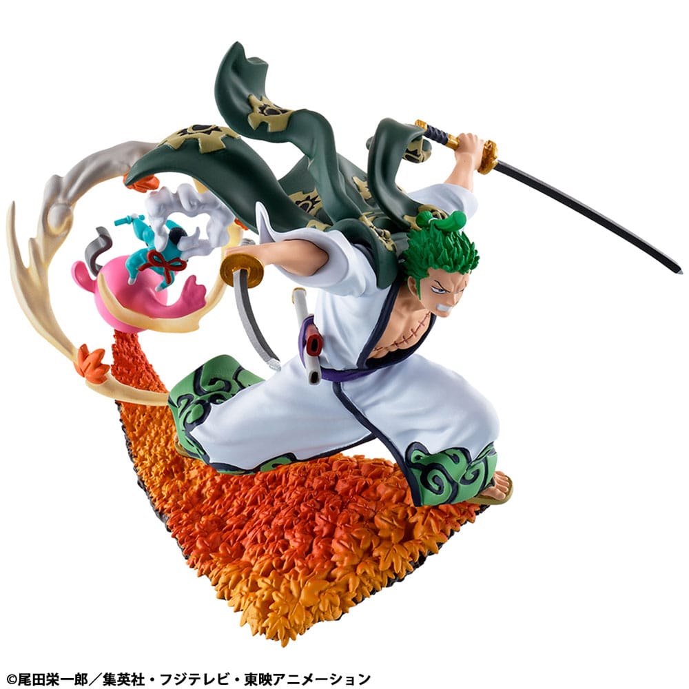 One Piece Petitrama PVC Mini Statue Logbox Re Birth Wano Kuni Vol. 1 Set 9 cm - Megahouse