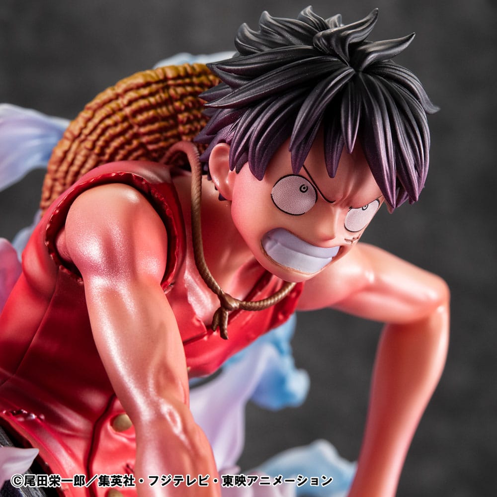 One Piece P.O.P Statua in PVC Monkey D. Luffy Gear 2 Edizione Limitata 19 cm Megahouse