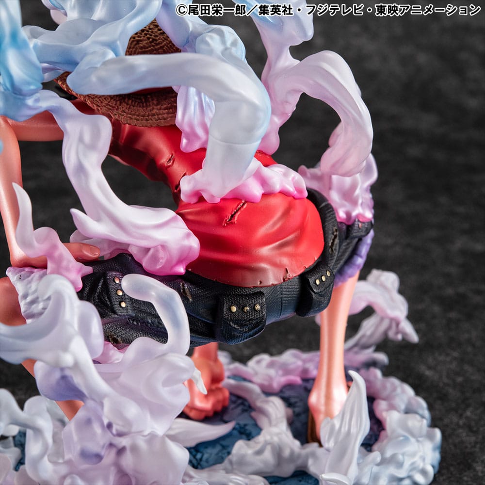 One Piece P.O.P Statua in PVC Monkey D. Luffy Gear 2 Edizione Limitata 19 cm Megahouse