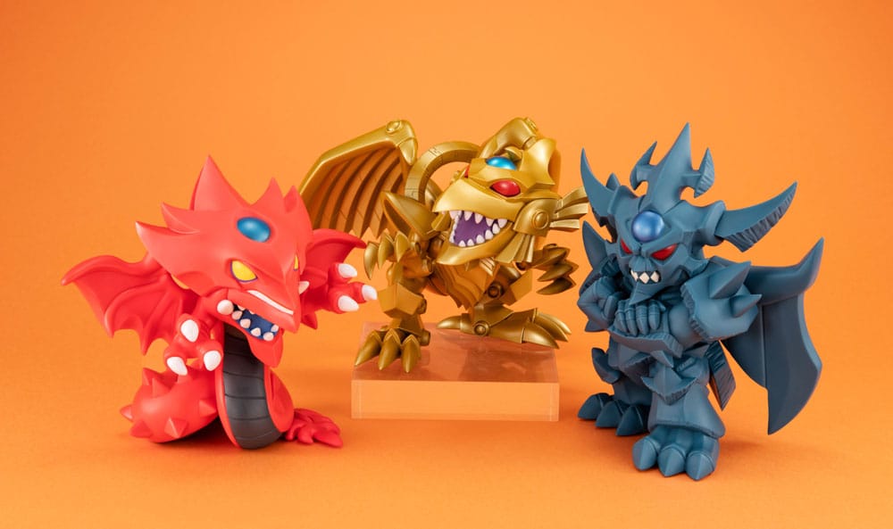 Yu-Gi-Oh! Duel Monsters Megatoon Statua in PVC Drago Alato di Ra 13 cm