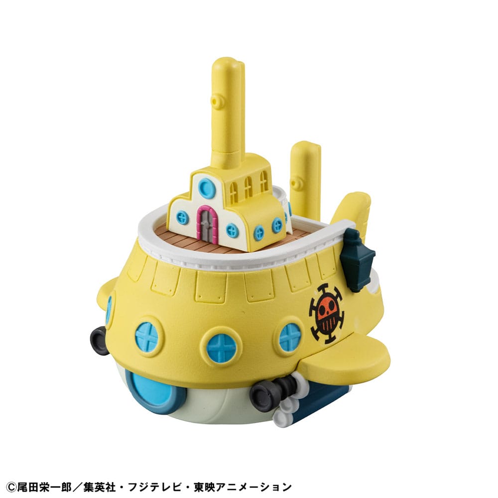 One Piece Yuracolle Series Trading Figure Grand Line Vol. 2, 6 cm, buste cieche, assortimento da 6 - Megahouse