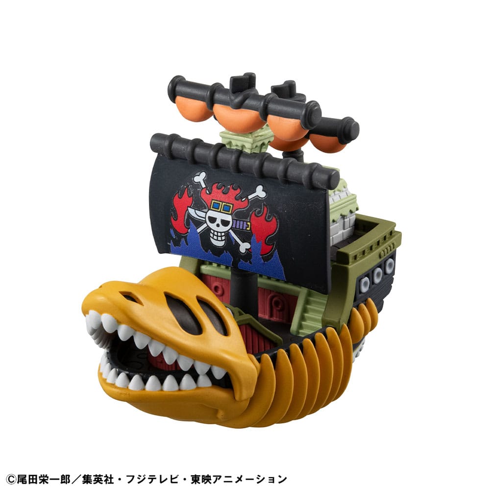 One Piece Yuracolle Series Trading Figure Grand Line Vol. 2, 6 cm, buste cieche, assortimento da 6 - Megahouse