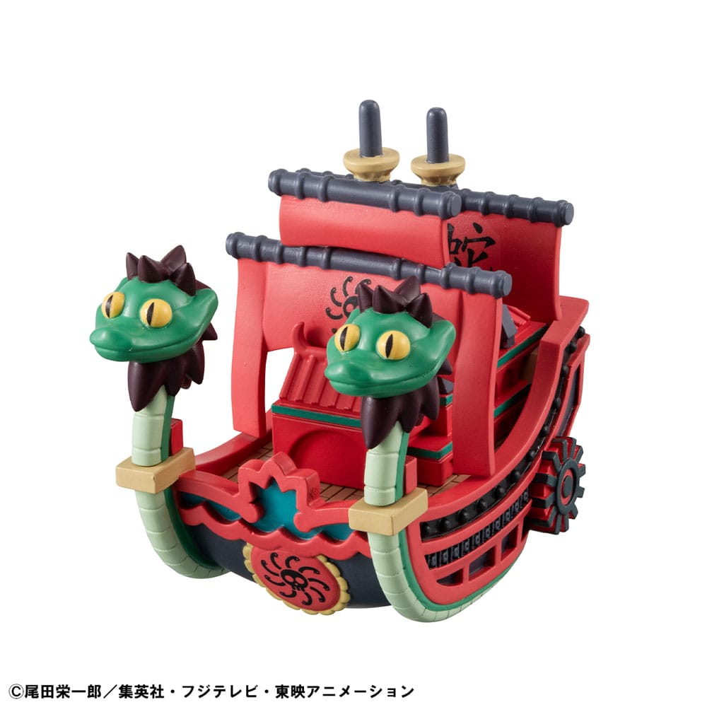 One Piece Yuracolle Series Trading Figure Grand Line Vol. 2, 6 cm, buste cieche, assortimento da 6 - Megahouse